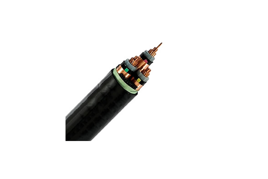 6/10kV 8.7/15kV 12/20kV 18/30kV CU/XLPE/CTS/PVC Three Core Power Cable (N2XSEY Cable)